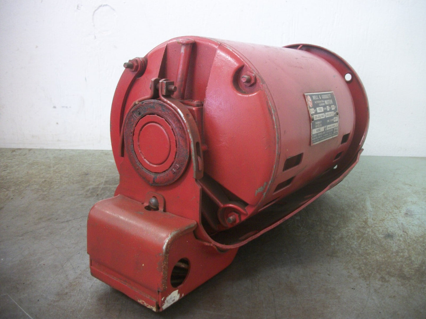 BELL & GOSSETT 3/4HP AC MOTOR MAG00G-7606B-JK 460VOLT 3PH 1750RPM