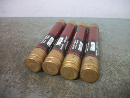 EDISON LOT OF 4 BULLET FUSES ECSR4 4AMP 600VOLT NOB