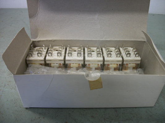 SQUARE D BOX OF 6 DPDT MINI GP RELAYS SERIES B 8501RSD42M1P14V53 10AMP 24V NIB