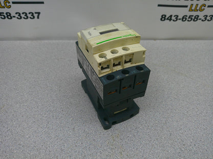 TELEMECANIQUE CONTACTOR LC1D12G7 25AMP 120VCOIL 3PH 600V 10HP