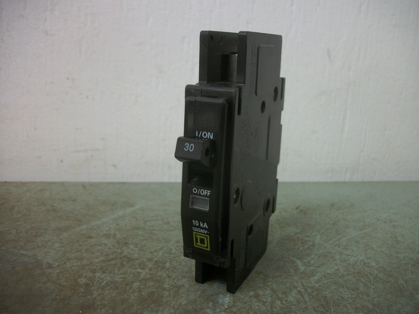 SQUARE D QOU CIRCUIT BREAKER QOU130 30AMP 240VOLT 1POLE