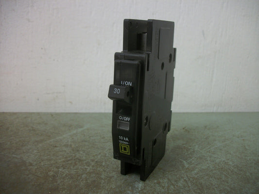 SQUARE D QOU CIRCUIT BREAKER QOU130 30AMP 240VOLT 1POLE