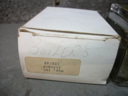 MSD INC DPDT RELAY 219XBXP 120VCOIL NIB