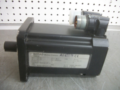 SERAD SERVO MOTOR B56E5J3M6A052034 1.8AMP 3000/MIN NOB