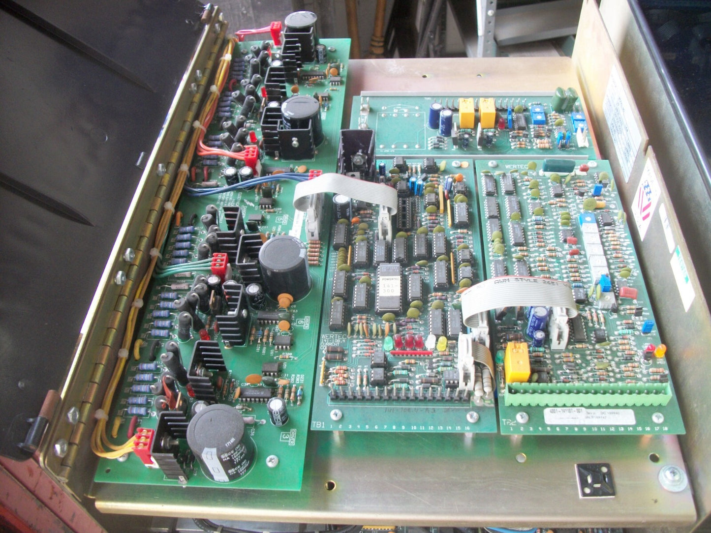 POWERTEC 25HP BRUSHLESS 2000 DC MOTOR SPEED CONTROLLER C0252.N4CH000NNN1 460V 3P