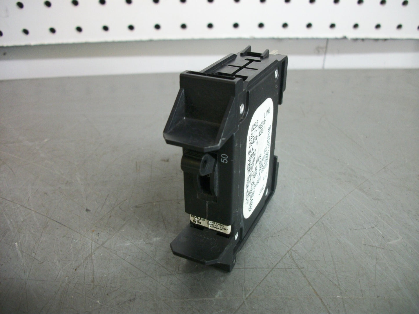 AIRPAX CIRCUIT BREAKER LEL1-1REC4-28434-4301 50AMP 80VOLT 1POLE