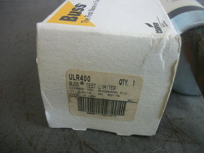 BUSSMANN TEST LIMITER FUSE ULR400 400AMP 600VOLT NIB