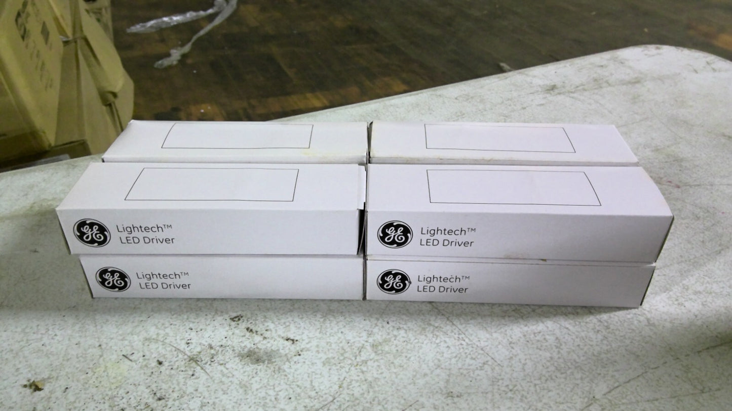 GE LOT OF 8 LIGHTECH LED DRIVER BALLASTS GELD18DMV350PU NEW