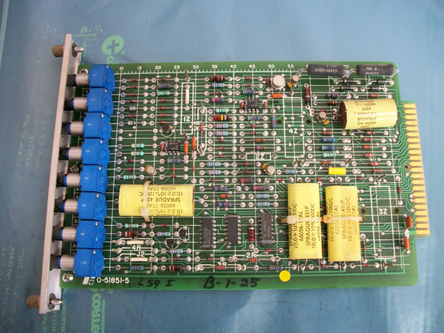 RELIANCE CRCF CONTROL REGULATOR BOARD MODULE 0-51851-5