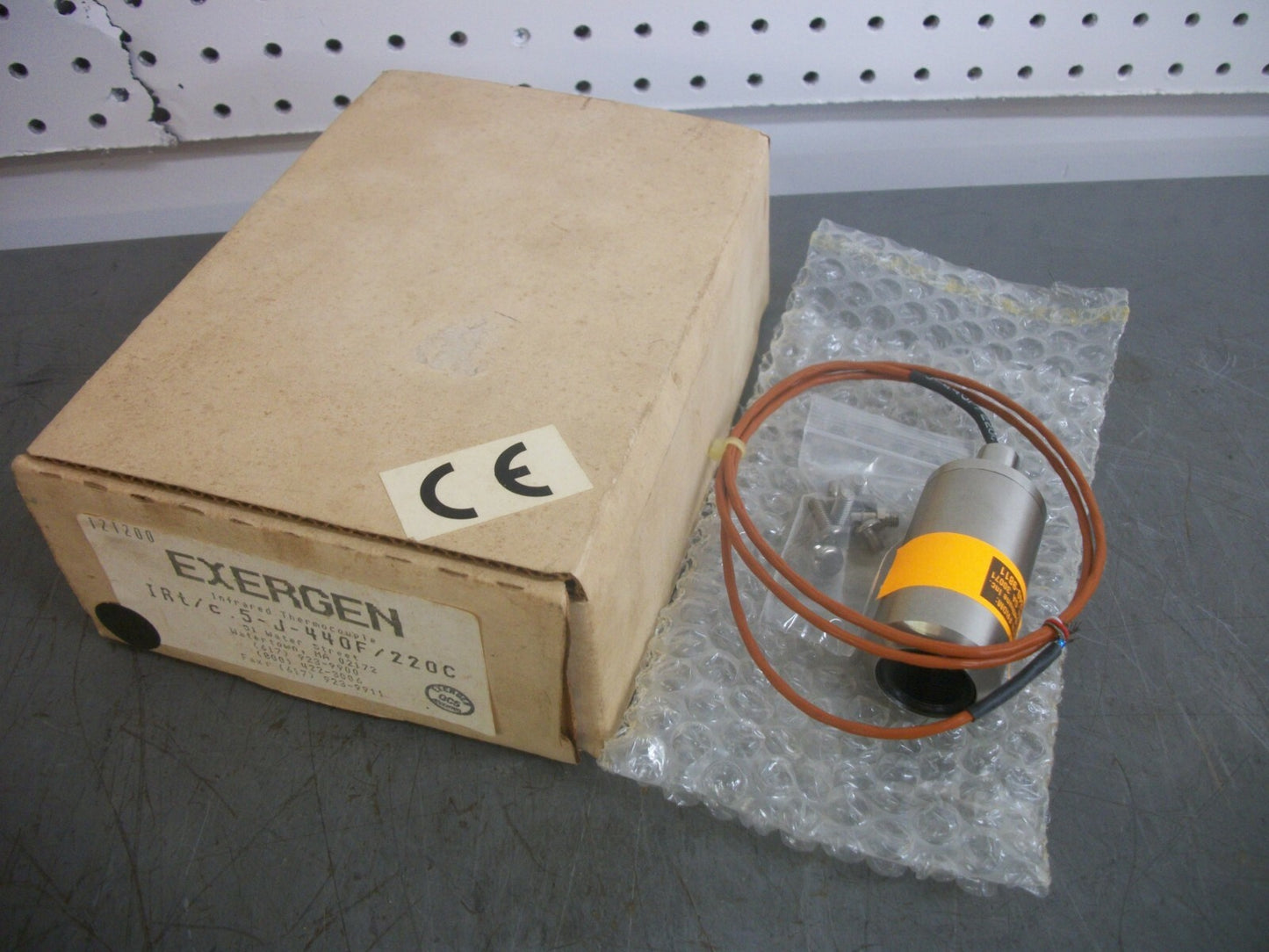 EXERGEN INFRARED THERMOCOUPLE 5-J-440F/220C NIB
