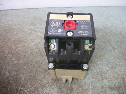 ALLEN-BRADLEY AC CONTROL RELAY 700-PL200A1 120VCOIL