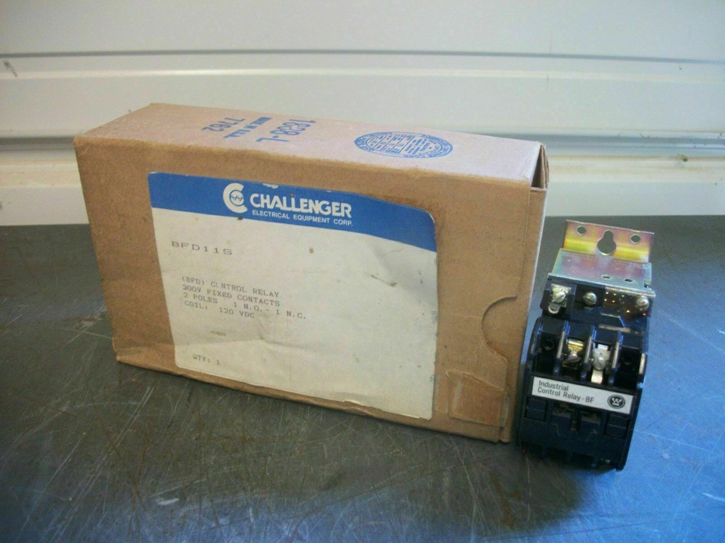 CHALLENGER BFD CONTROL RELAY BFD11S 120VCOIL *NIB*