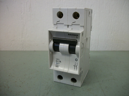 SIEMENS MOTOR CIRCUIT BREAKER 5SX2G2A 2AMP 415VOLT 2POLE