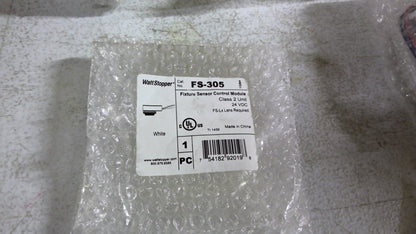 PASS & SEYMOUR WATTSTOPPER LOT OF 15 WHITE FIXTURE SENSOR CONTROL MODULES FS-305