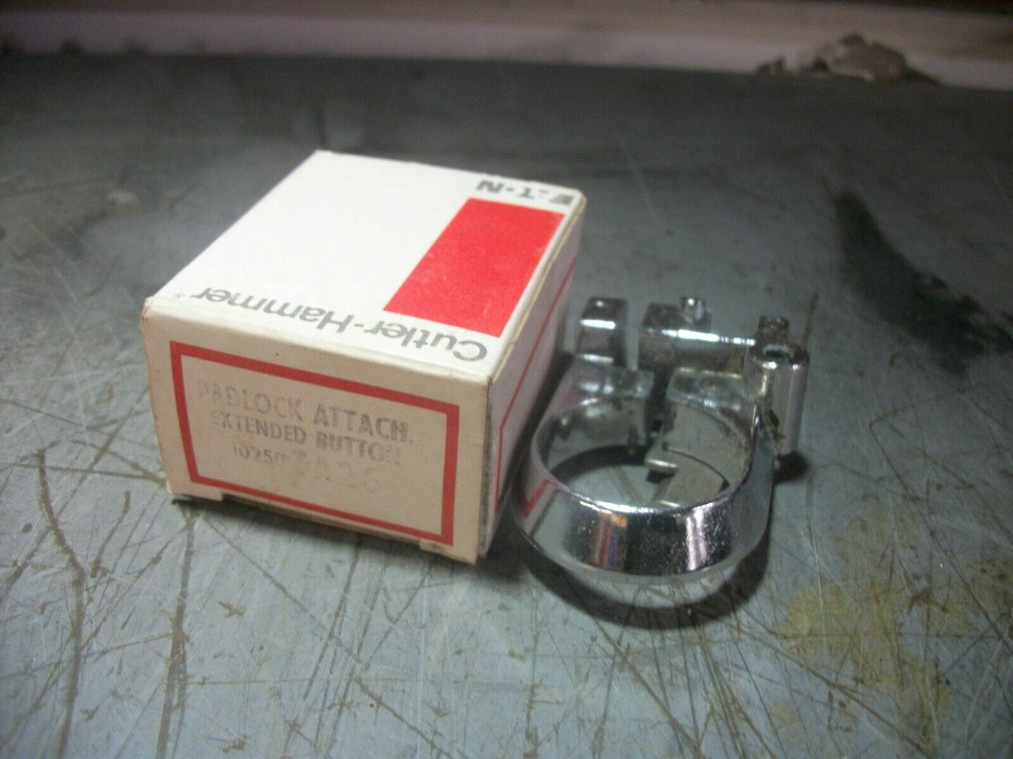 CUTLER-HAMMER EXTENDED BUTTON PADLOCK ATTACHMENT 10250TA26 NIB