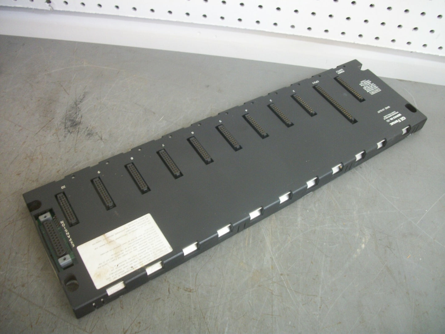 GE FANUC 10-SLOT PLC BASE RACK IC693CHS391C