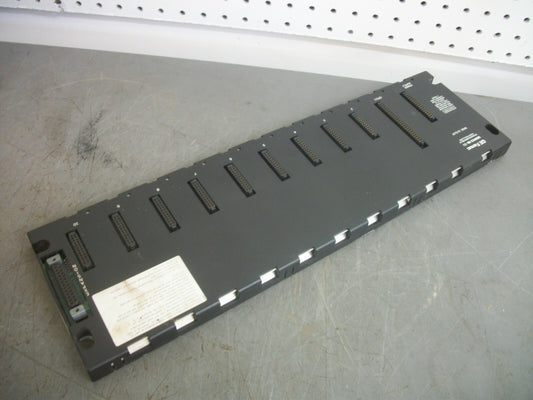 GE FANUC 10-SLOT PLC BASE RACK IC693CHS391C