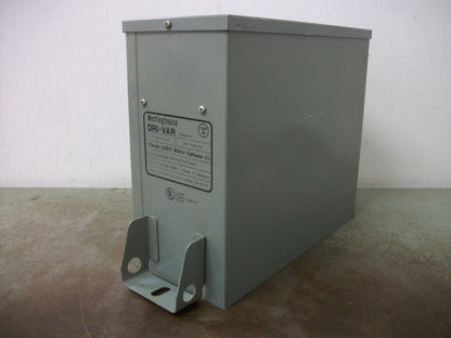 WESTINGHOUSE DRI-VAR CAPACITOR 1N05241A29A 40KVAR 240VOLT 3PH NOB