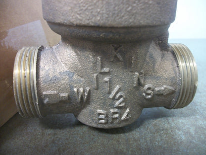 WILKINS ZURN BR4 1/2" WATER PRESSURE REDUCING VALVE 12-BR4 15-150PSI NIB