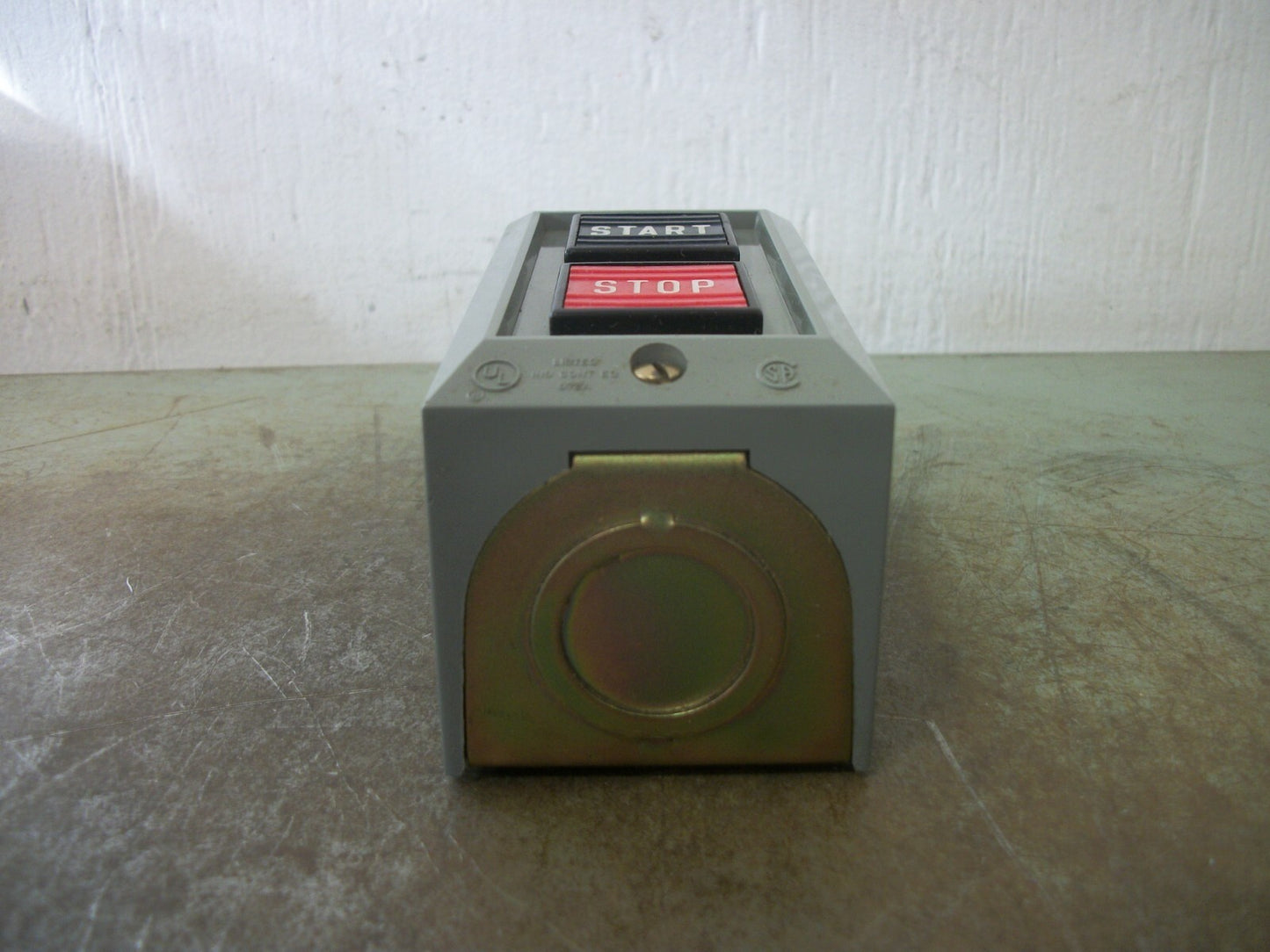 SQUARE D START-STOP MOMENTARY PUSHBUTTON STATION 9001BG201 NIB