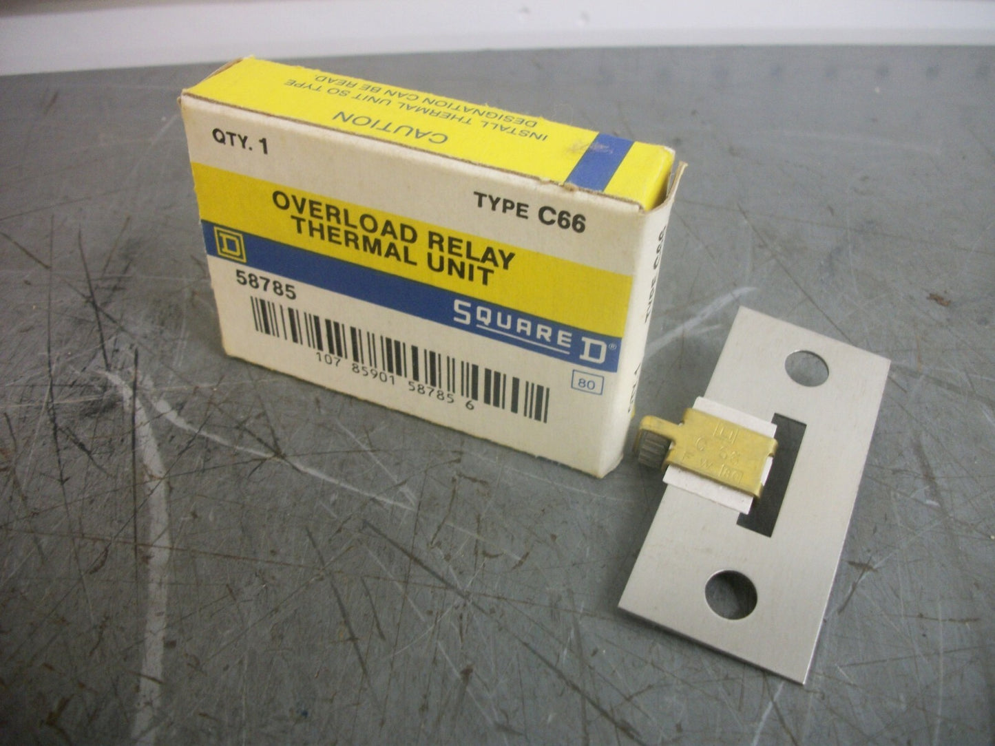 SQUARE D OVERLOAD RELAY THERMAL HEATER C66 NIB