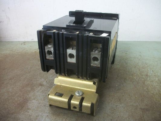 SQUARE D I-LINE FA CIRCUIT BREAKER FA36100 100AMP 600VOLT 3POLE BLACK CHIPPED