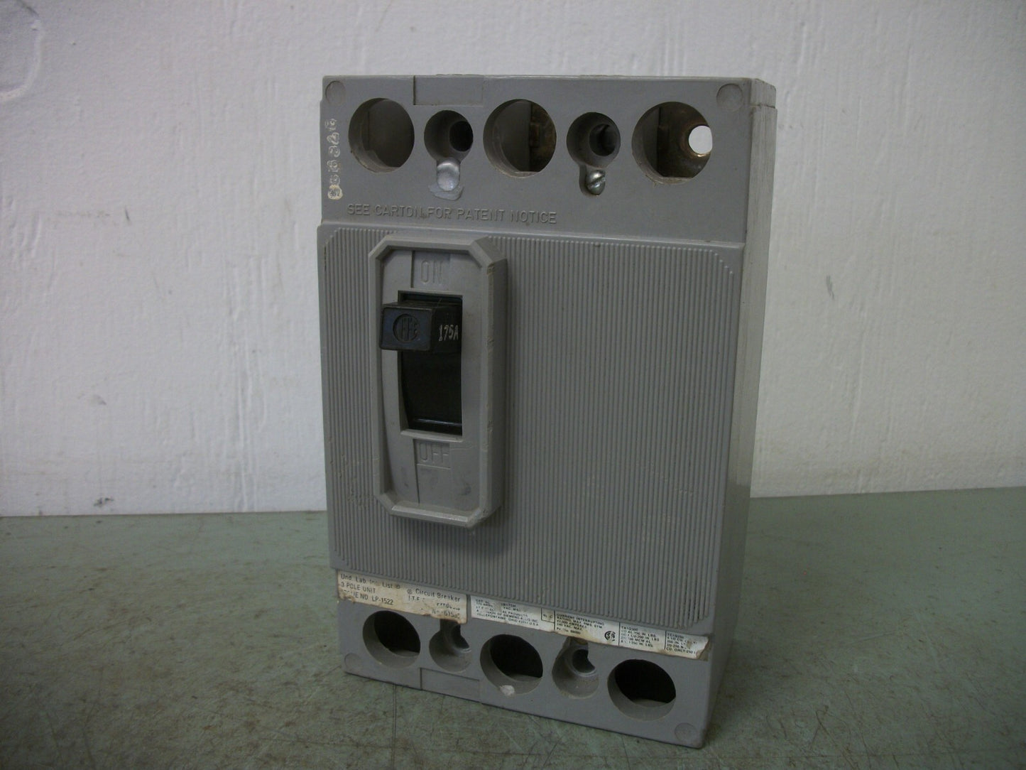 SIEMENS QJ CIRCUIT BREAKER QJ23B175H 175AMP 240VOLT 3POLE