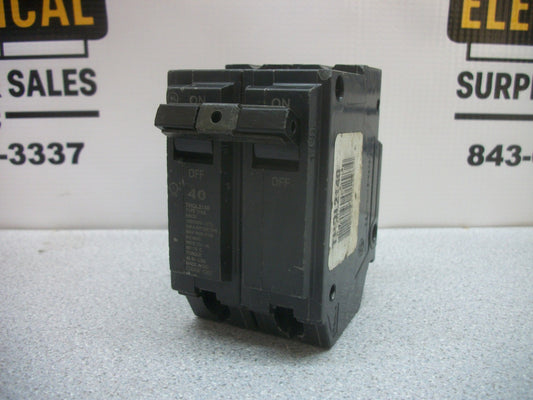 GE THQL CIRCUIT BREAKER THQL2140 40AMP 240VOLT 2POLE