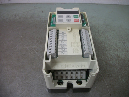 MITSUBISHI FREQROL-U100 1.5HP INVERTER DRIVE FR-U120-0.4K-UF 230VOLT 3PH 2.4AMP