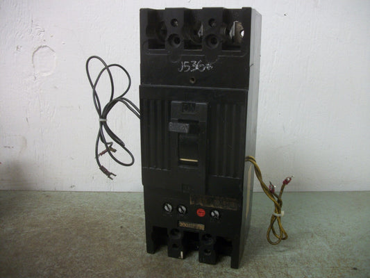 GE TFK CIRCUIT BREAKER TFK236F000 225AMP 600VOLT 3POLE W/200A TRIP SHUNT+ALARM