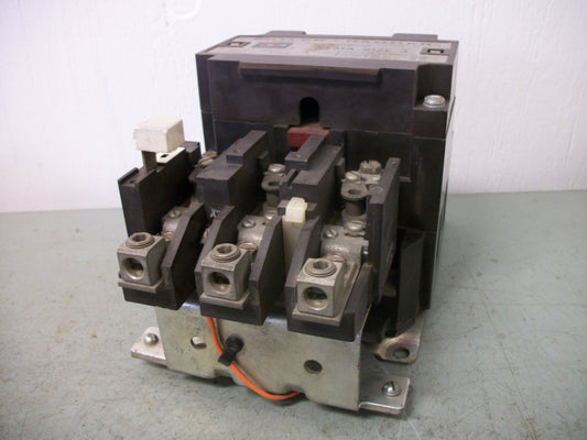 CUTLER-HAMMER SIZE 3 MOTOR STARTER A10EN0 90AMP 120VCOIL 3PH 600V 50HP