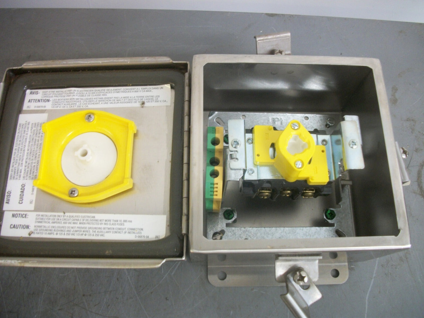 HUBBELL SS CIRCUIT-LOCK ROTARY MOTOR CONTROLLER HBL1 30AMP 600VOLT 3PH 20HP