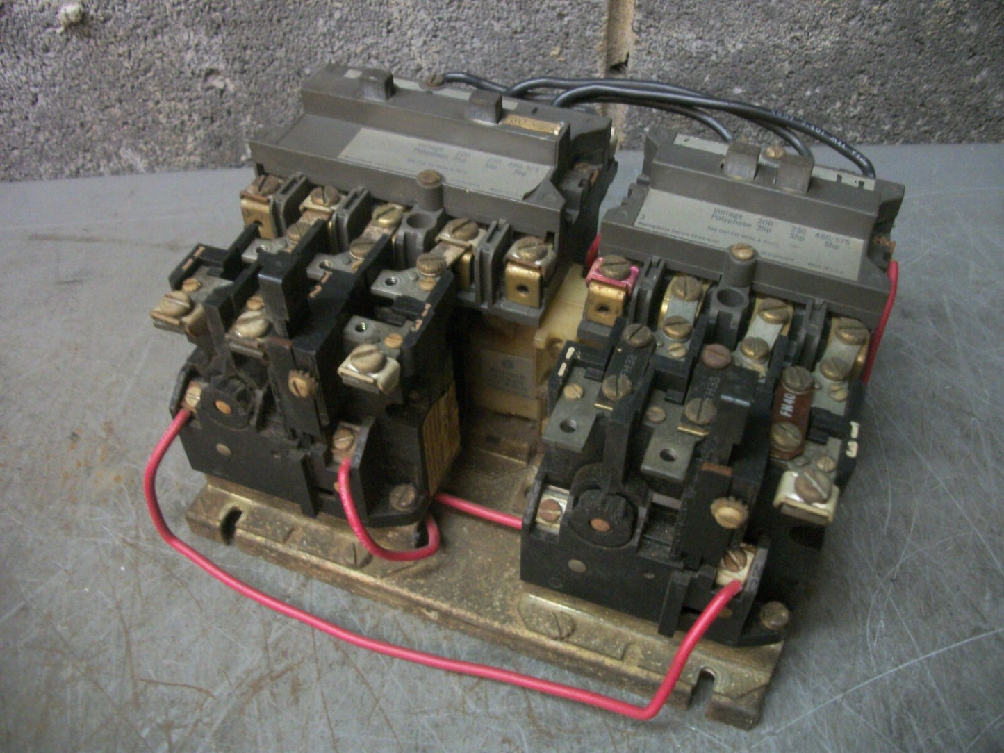 WESTINGHOUSE SIZE 0 TWO SPEED MOTOR STARTER A201K0EA A200M0CACM 120VCOIL