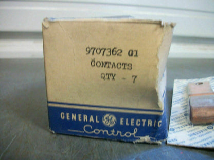GE BOX OF 7 FINGER CONTACTS 9707362G1 *NIB*