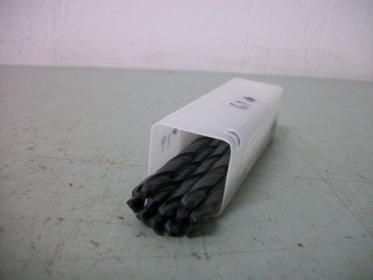 CHICAGO-LATROBE LOT OF 12 #19 3-1/4" OAL HIGH SPEED STEEL JOBBER DRILL 45689 NEW