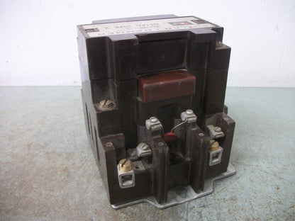 CUTLER-HAMMER SIZE 2 CONTACTOR C10DN2 45AMP 120VCOIL 1PH 2POLE 7.5HP