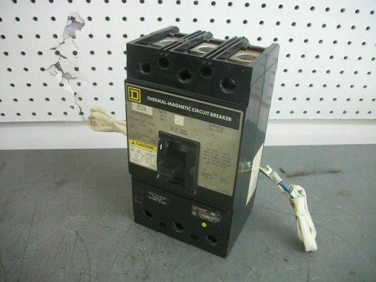 SQUARE D KHL CIRCUIT BREAKER KHL3615017DC1616 150AMP 600VOLT 3POLE W/UV & AUX