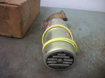 GOULD 1/2" AIR & WATER VALVE TYPE QR 120VOLT 10-300PSI NIB