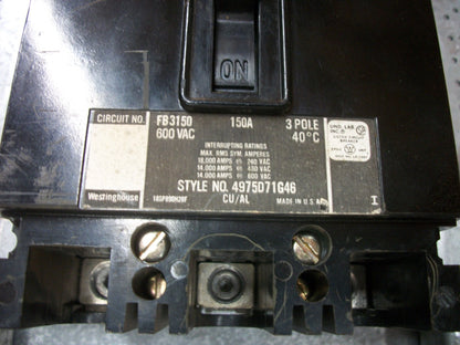 CHALLENGER PMZA LOAD CENTER PANELBOARD YS204B 175AMP 277/480VOLT 3PH W/150A MAIN