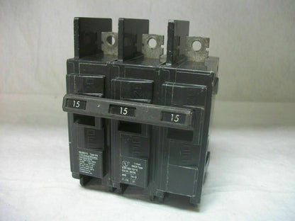 SIEMENS BQ CIRCUIT BREAKER BQ3B015 15AMP 240VOLT 3POLE