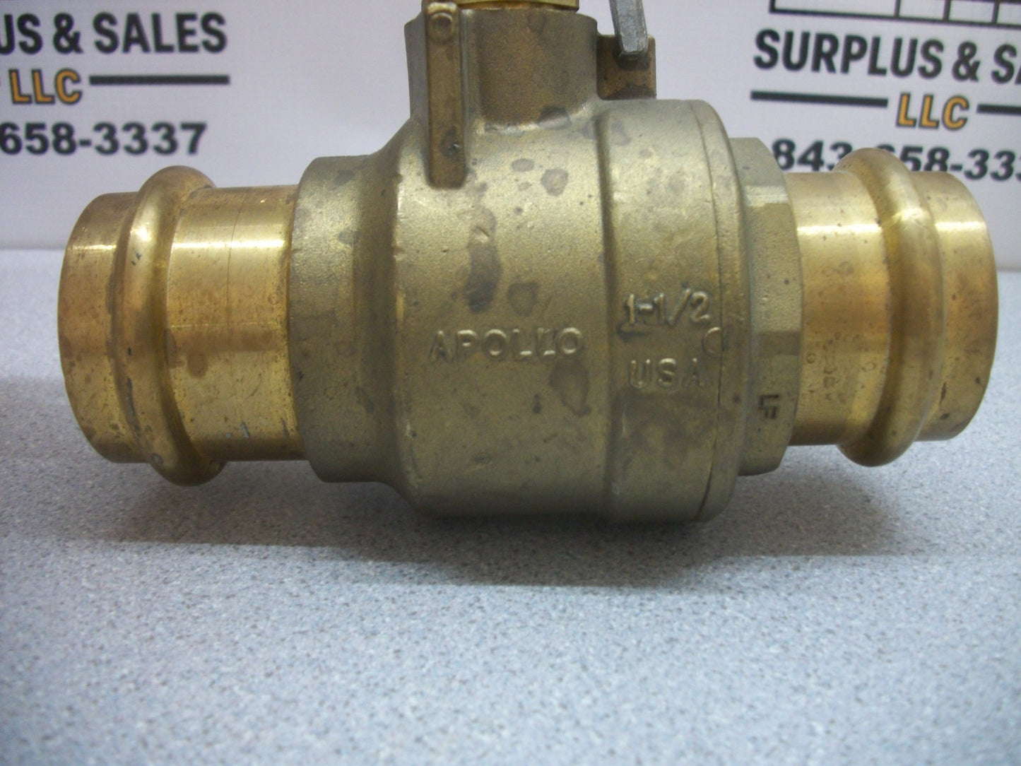 CONBRACO APOLLO 1-1/2" BALL VALVE NSF 61 NSF 372 NEW