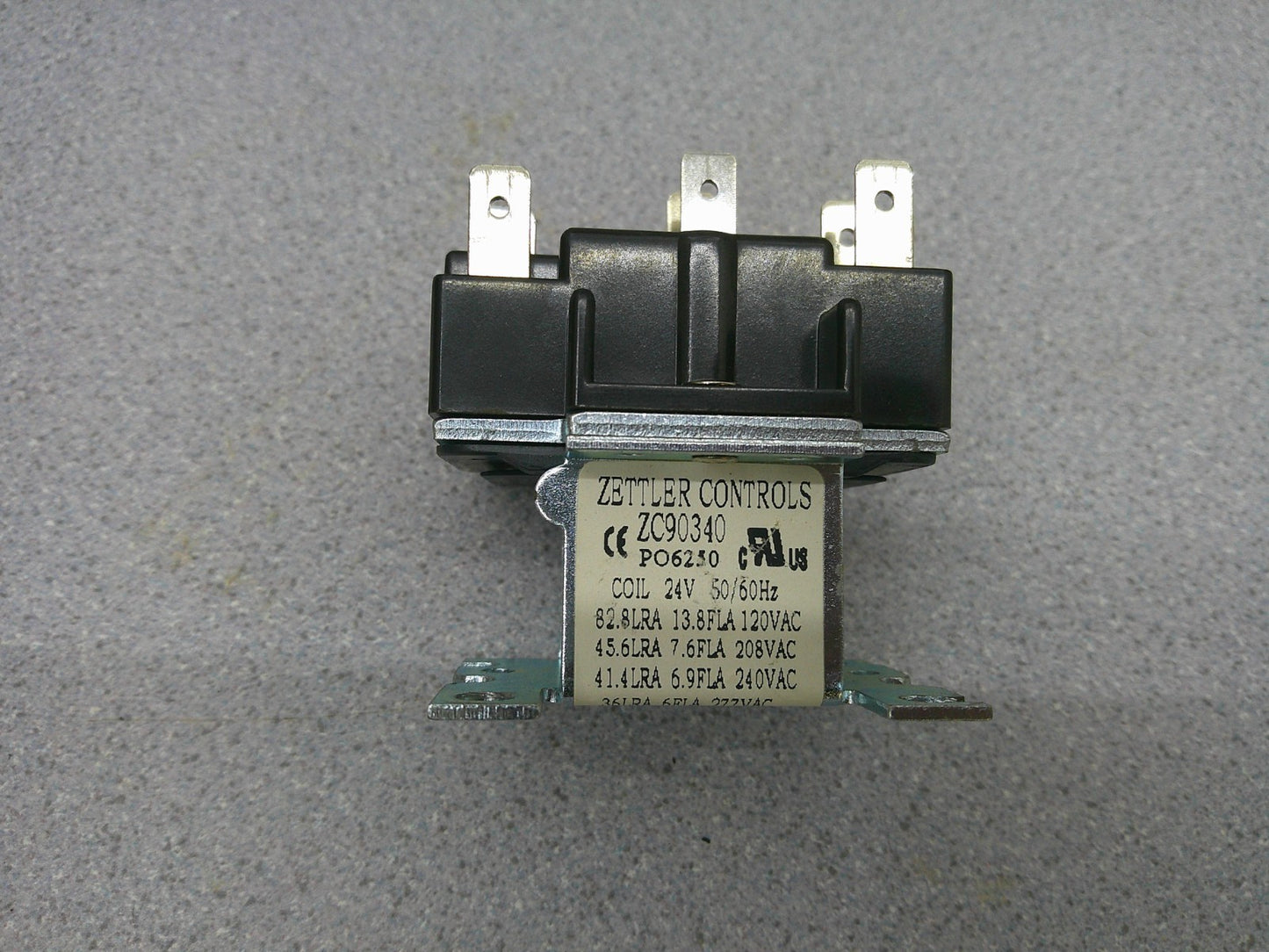 ZETTLER CONTROLS CONTROL RELAY ZC90340 24VCOIL