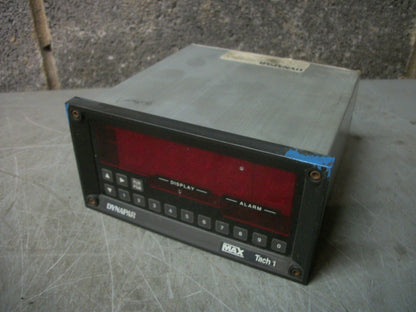 DYNAPAR MAX TACH 1 DIGITAL LCD RATE & DRAW INDICATOR COUNTER MT100S00