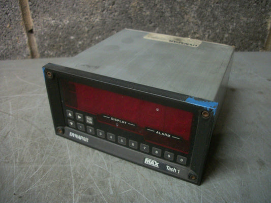 DYNAPAR MAX TACH 1 DIGITAL LCD RATE & DRAW INDICATOR COUNTER MT100S00