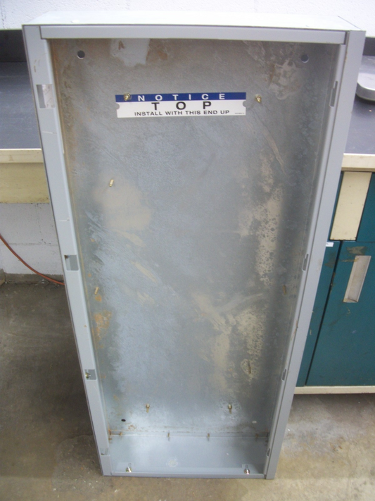 CUTLER-HAMMER POW-R-STOCK 48" PANELBOARD BOX EZ ENCLOSURE EZB2048RBS NOB