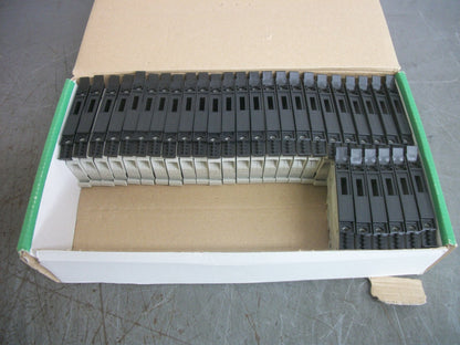 TELEMECANIQUE BOX OF 30 4mm2 DISCONNECT TERM BLOCK FUSES AB1FUSE435U6X NIB