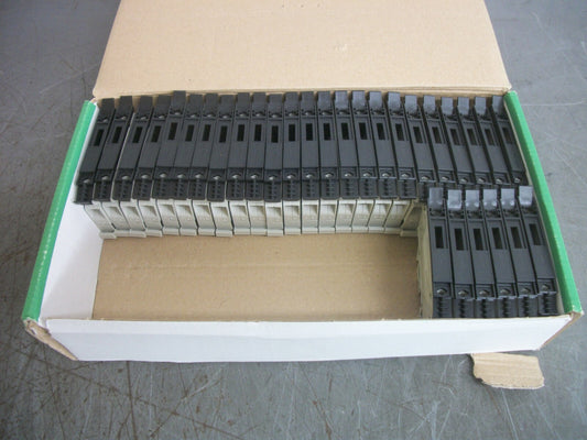 TELEMECANIQUE BOX OF 30 4mm2 DISCONNECT TERM BLOCK FUSES AB1FUSE435U6X NIB