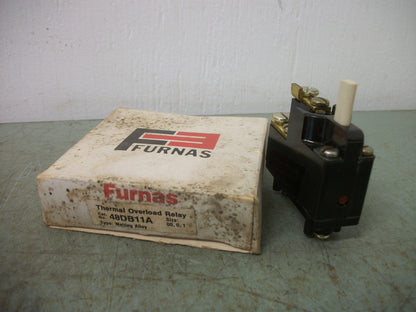 FURNAS THERMAL OVERLOAD RELAY FOR SIZES 00,0,1 48DB11A NIB