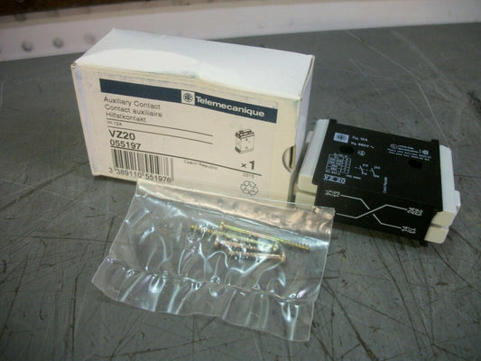 TELEMECANIQUE AUXILIARY CONTACT VZ20 12AMP NIB