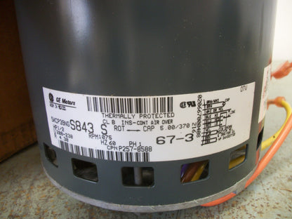 GE TOTALINE 1/2HP BLOWER MOTOR P257-8588 230VOLT 1PH 1075RPM NIB